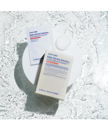 Shop ASIS-TOBE Daily Derma Solution - 10 Masks for Glowing Skin | International Shipping Available - Buy Online on GoSupps.com
