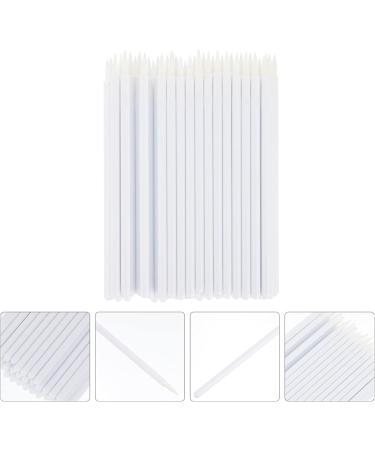 PLAFOPE 100pcs Disposable Eyeliner Brush Makeup Eyeliner Wand Cosmetic Eye Wands Make up Kit White 9x6.5cm White - Buy Online on GoSupps.com