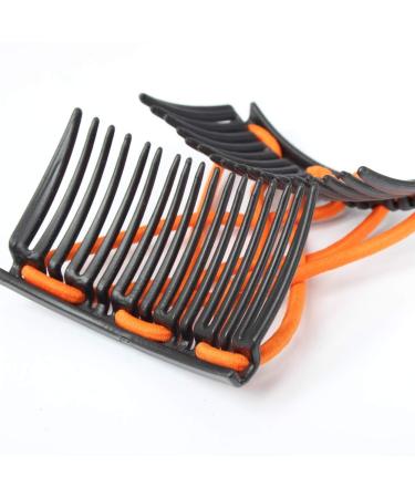 JUSTFOX Trendy African Hairclip - Purple Hair Clip & Comb for Stylish Looks | Shop Internationally! - Buy Online on GoSupps.com