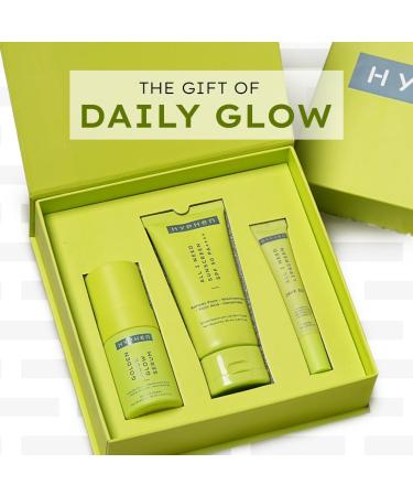 Hy phen Daily Glow Essentials Gift Kit | Complete Skin Care Routine with Face Serum Moisturizing Sunscreen SPF & Lip Balm | Perfect Gift Set for All Skin Types Women - Buy Online on GoSupps.com
