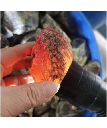 Natural Crystal Rough 50-500g New Models Natural Amber raw Stone Crystal Rough Rock specimens Home Decor Crafts (Size : About 400g) - Buy Online on GoSupps.com