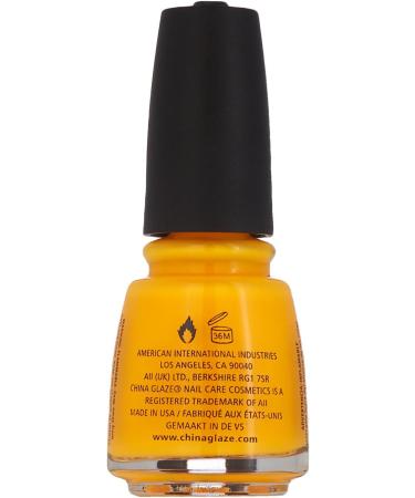 China Glaze Sun Worshiper Nail Polish Lacquer with Hardeners 14ml - Buy Online on GoSupps.com