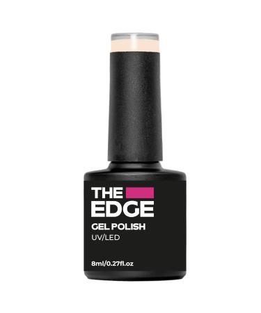 THE EDGE Gel Nail Polish 8ml - The Sandy Nude - UV/LED Manicure/Pedicure for Salon & Home Use Highly Pigmented/Long Lasting/2-Coat Coverage