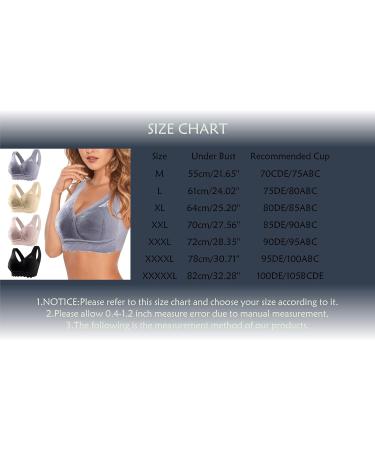 Callmo Front Closure Bras for Women | Wireless Comfort Large Size Lace Iron-Free Everyday Light Lift - Buy Online on GoSupps.com