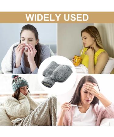 Buy Foot Warmers Without Electricity - 2L Hot Water Bottle for Feet | Soft Heating Pads for Men Women & Children - Perfect for Bedroom Living Room & Office (Black & White) - Buy Online on GoSupps.com