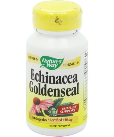 Nature's Way Echinacea Goldenseal Premium Blend 900mg - 100 Vcaps - Buy Online on GoSupps.com