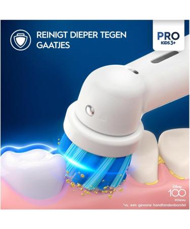 Shop Oral-B Rechargeable Electric Toothbrush Pro Kids - Special Edition for Ages 3+ Includes 1 Head - International Shipping Available - Buy Online on GoSupps.com