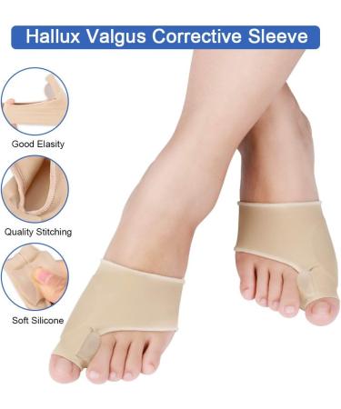 Haofy Bunion Corrector - 2-in-1 Bunion Protector with Gel Pads for Day and Night Relief - Buy Online on GoSupps.com