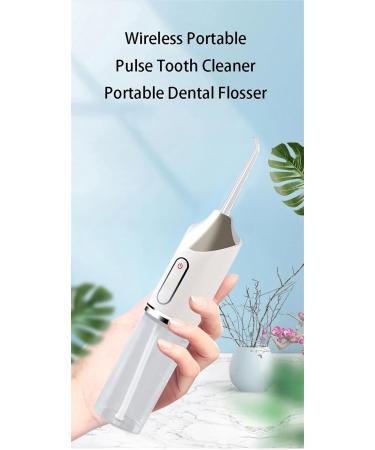 Wireless Portable Water Flosser - Powerful Rechargeable Oral Hygiene Tool for Braces Care - Waterproof Pink Toothpick - Buy Online on GoSupps.com
