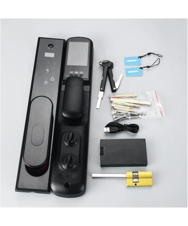 Automation WiFi Visual Smart Fingerprint APP Remote Control Password Door Lock Home Anti-Theft Electronic Lock (Color : Sky Blue Size : 30X240MM) (Sky Blue 30X388MM) - Buy Online on GoSupps.com