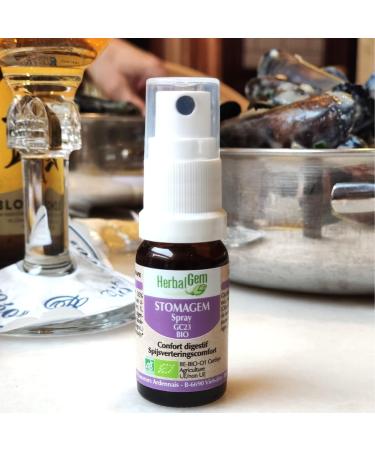 HerbalGem Stomagem Organic Gemmotherapy Complex Concentrated Digestive Balance 30 ml - Buy Online on GoSupps.com