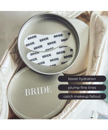 Bride Essential Eye Mask - Reusable Silicone Under Eye Patches for Dark Circles Wrinkles & Puffy Eyes | Perfect Bridal Shower & Wedding Gift - Buy Online on GoSupps.com