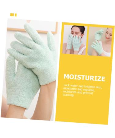  SOESFOUFU 1 Pair Cotton Hand Moisturizers Dry Hand Mittens For Cracked Skin Moisturizing Gel Repair Mittens For Dry Hands - Buy Online on GoSupps.com