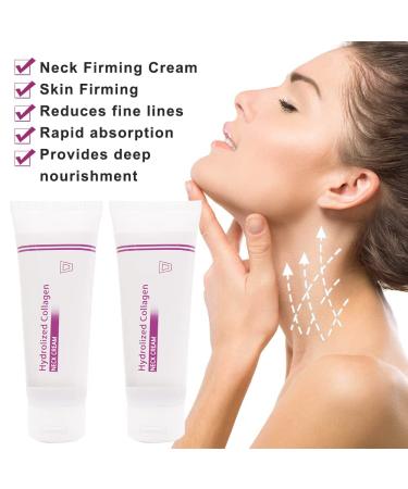 Punish Cream: Anti-Aging Neck Line Moisturizing Cream with Hydrolyzed Collagen - 2 Pieces for Firmer Younger Skin - Buy Online on GoSupps.com