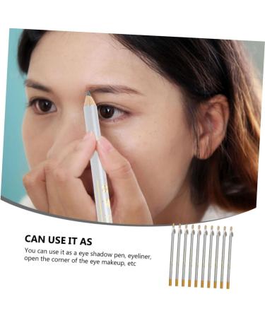 DOITOOL 10pcs Pencil Sharpener Eyebrow Pencil Highlighter Eye Liner Pen Makeup Tools Eyebrow Trimming - Buy Online on GoSupps.com