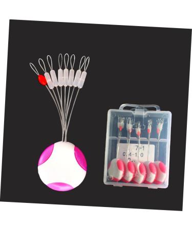 Toddmomy Fishing Equipment 30 Pcs Space Beans Silicone Beans Cylindrical Long Beans Line Space Bean Fishing Rectangle Fishing Accessories - Buy Online on GoSupps.com