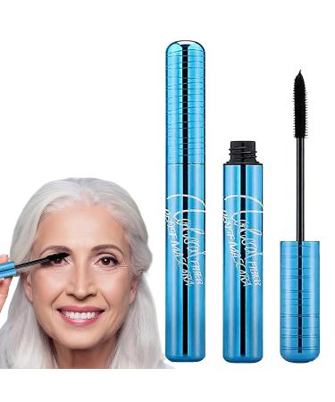 YOFDAL Mascara waterproof black hypoallergenic volumizing for thinning eyelashes and sensitive eyes mascara for older women