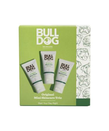 BULLDOG SKINCARE - Original Mini Skincare Trio Giftset for Men | Travel Size Skincare Kit Mini Trio - Buy Online on GoSupps.com