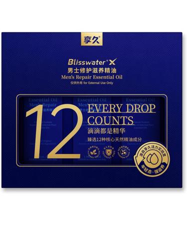 Blisswater Men's Repair Essential Oil - 30ML | Premium External Use Oil for Men | Shop Internationally - Buy Online on GoSupps.com