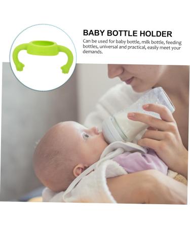 Abaodam 2 pcs Milk Bottle Handle for Silicone Milk Bottle Handle Bottle Handle for Accessories Soft Milk Bottle Handles Bottle Holder Feeding Bottle 14.00X5.00X5.00CM Light Green - Buy Online on GoSupps.com