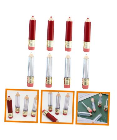 Buy Hemoton 8pcs Lip Gloss & Lipstick Empty Tube Making Kit - Mini Lip Balm and Lip Tint Tubes with Wand - Ideal Crafting Supplies for DIY Beauty - Buy Online on GoSupps.com