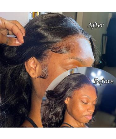 HD Swiss Lace Baby Hair Stripes - Brazilian Virgin Human Hair - Curly Edge Pieces - 4PCS - Buy Online on GoSupps.com