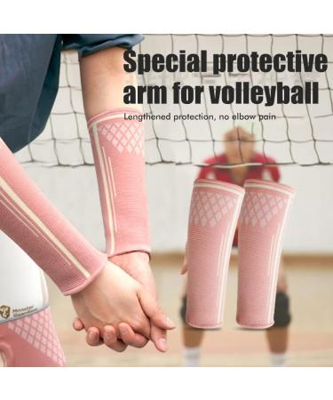 Sauggsa Volleyball Arm Cuffs - Compression Sleeves for Women & Girls | Elastic Forearm Support for Global Sports - Buy Online on GoSupps.com