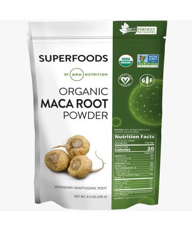 MRM Raw Organic Maca Root Powder 8.5 oz (240 g)