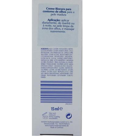  Lacura BIOCURA Beauty Eye Cream with Mimox and Vitamin (F-E-C) for Mature Skin 15ml - Buy Online on GoSupps.com