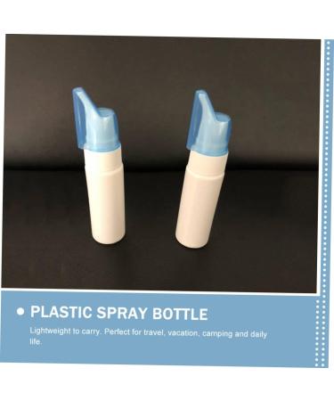 Mikinona 6pcs 70ml Nasal Spray Bottles - Travel-Sized Container for Medications and Cleaning - Empty Bulk Drug Dispenser - Buy Online on GoSupps.com