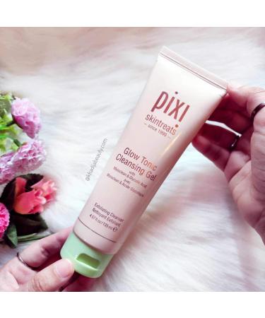 Pixi Beauty Glow Tonic Cleansing Gel 4.57 fl oz - Skincare Essential for Radiant Skin - Buy Online on GoSupps.com