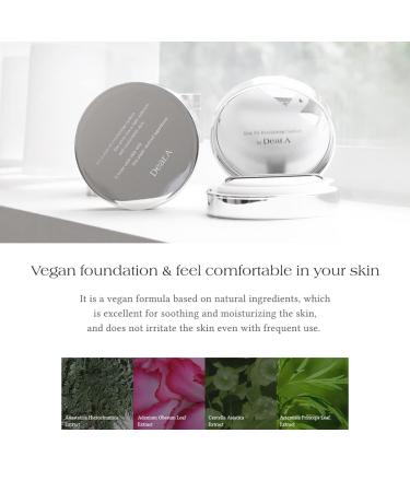 Everlasting Vegan Cushion Foundation - Slim Fit, Light Adherence to Skin (21 Ivory) - Buy Online on GoSupps.com