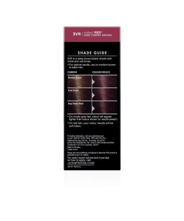 John Frieda Precision Foam Colour  Deep Cherry Brown 3VR  Full-coverage Hair Color Kit  with Thick Foam for Deep Color Saturation DEEP CHERRY BROWN 3VR Single - Buy Online on GoSupps.com