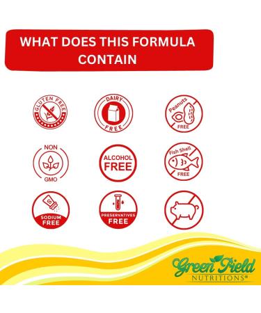 Greenfield Nutritions Halal Vitamin B12 1000mcg - Cherry Flavored Fast Absorption 60 Sublingual B12 Tablets - Natural B12 Halal Vitamins Supports Brain Blood Cell Health and Energy Metabolism - Buy Online on GoSupps.com
