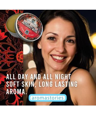 Buy Patchouli Musk Body Butter 4oz | Luxurious & Sensual Skin Salve with Essential Oils | Moisturizer with Shea Olive Oil & Beeswax - International Shipping Available - Buy Online on GoSupps.com