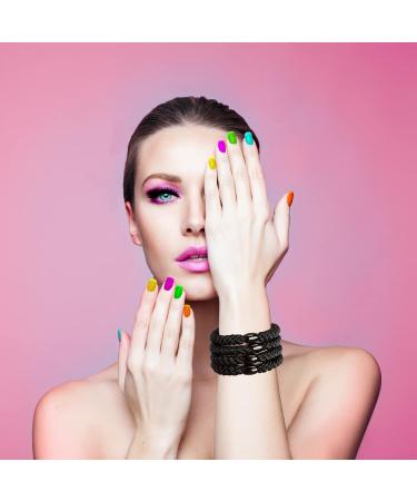 GYGYL 8Pcs Black Hair Ties for Women Girls - No Damage, No Crease Ponytail Holders - Buy Online on GoSupps.com