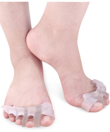 Xwanli Premium 4-Piece Toe Spreader Set | Silicone Hallux Valgus Toe Separator - Soft Comfortable & Durable | BPA Free - Buy Online on GoSupps.com