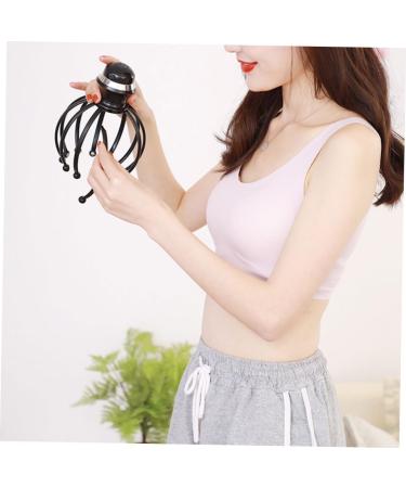 Ultechnovo 1stk Scale Brush Head Massage Device - Electric Claws Steel Ball Plastic Hand Massager (18x14.5cm) - Enhances Relaxation & Comfort - Buy Online on GoSupps.com