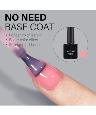 AILLSA Semi-Oval Nail Tips - 240 Pcs, Matte Soft Gel Pre-shaped Full Cover Acrylic Clear Fake Nails for Soak Off Extension - Short Oval 15 Sizes - Buy Online on GoSupps.com