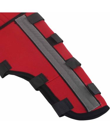 Dog Knee Brace Adjustable Dog Leg Brace Double Rear Leg Brace Elastic Shockproof Dog ACL Brace CCL Brace Hind Leg Pet Knee Pads with Reflective Strips for Pets and Dogs (L) Large - Buy Online on GoSupps.com