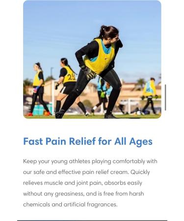 All Natural Topical Pain Cream - 4oz with Arnica Boswellia & Eucalyptus | Buy Internationally - Buy Online on GoSupps.com