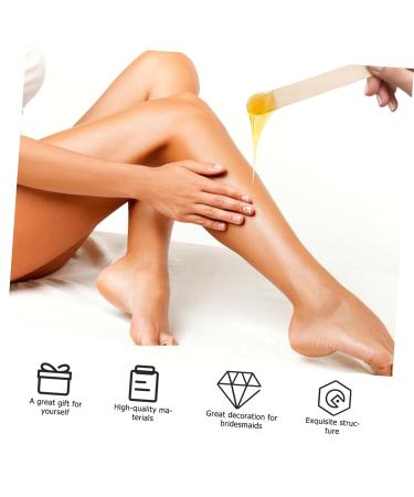 Buy Angoily 1200pcs Disposable Beauty Bar Spatula Set for Hair Removal - Natural Birch Wax Stick Tools - International Shipping Available - Buy Online on GoSupps.com