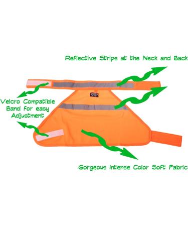 2PET Dog Hunting & Safety Reflective Vest - High Visibility for Urban and Rural Environments - Protects Pets from Accidents - Small, Orange - Buy Online on GoSupps.com