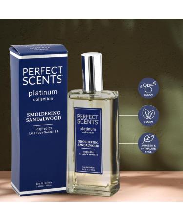 Perfect Scents Fragrances | Inspired by Le Labo s Santal 33 | Platinum Collection | Smoldering Sandalwood | Unisex Eau de Parfum | Vegan Paraben & Phthalate Free | Never Tested on Animals | 3.4 Fl Oz Le Labo's Santal 33 - Buy Online on GoSupps.com