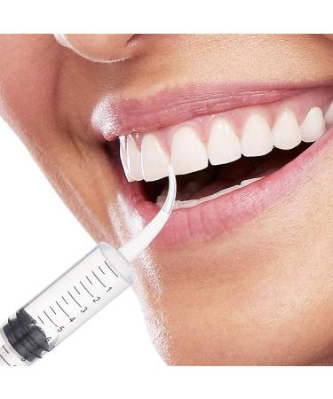 Offiplus Dental Irrigation Syringe - 8 Pack Disposable 12cc with Curved Tip for Tonsil Stone Removal - Pet Feeding Syringe for Birds and Dogs - 2019 Version - Buy Online on GoSupps.com