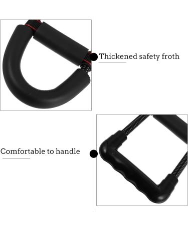 BESPORTBLE 2 Forearm Hand Grip Exerciser Wrist Strength Training Fitness Equipment 26X13.5CM Black - Buy Online on GoSupps.com