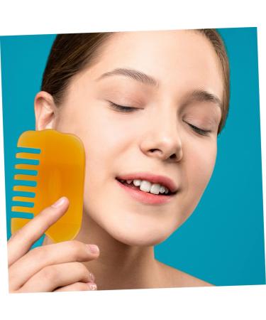 Frcolor 2-in-1 Kamm Scratching Massage Tools | Gua Sha Board & Jade Acupuncture Device for Relaxation | International Shipping Available - Buy Online on GoSupps.com