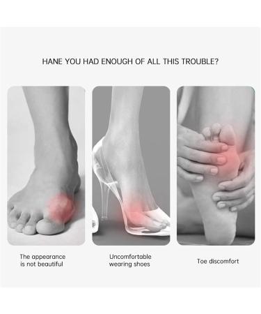 Silicone Bunion Support Sleeves | Manmaning Corrector Feet Bone Adjuster | Hallux Valgus Splint for Pain Relief - Unit Size A - Buy Online on GoSupps.com