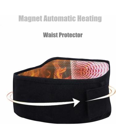Adjustable Waist Belt Lumbar Support Brace - X-Large Black | Double Banded Aja Back Support for Pain Relief - Buy Online on GoSupps.com
