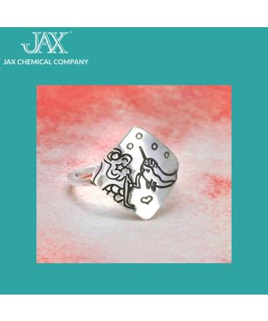 JAX Silver Blackener - 2 Oz Metal Finishing Solution for Antique Finish Without Heat | International Shipping - Buy Online on GoSupps.com